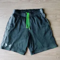 アンダーアーマー YLGサイズ メッシュハーフパンツ