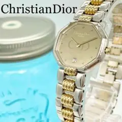 341 クリスチャンディオール時計 アンティーク 八角形 レディース腕時計