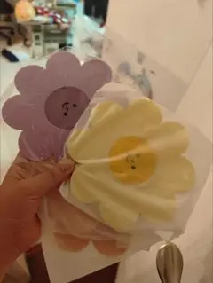 花形ペーパークラフト用紙 2枚セット