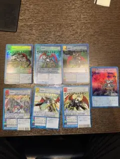 旧裏　デジモンカード　インペリアルドラモンセット