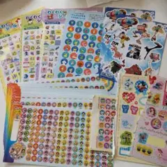 シールいろいろセット ディズニー・ワンピースあり