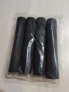 新品未使用/ソファカバーズレ防止パイプ/4個セット/黒