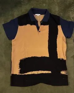 CARVEN マルチカラー 半袖ポロシャツ