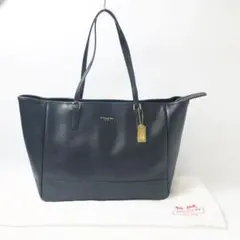 【美品】11B459/コーチ/トートバッグ/レザー/ブラック/黒/ユニセックス