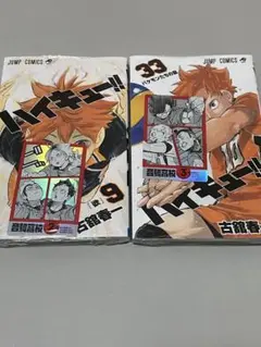 ハイキュー　コミックス　音駒高校　カード　特典付き　9巻　33巻　シュリンク付き