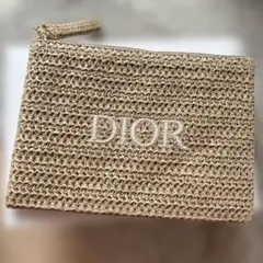 Dior ベージュポーチ　ノベルティポーチ