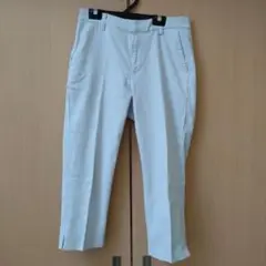 ロペピクニック　クロップドパンツ　ストライプ