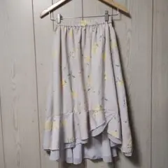 花柄 スカート