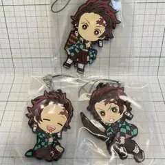 鬼滅の刃　炭治郎　ラバーストラップセット　A