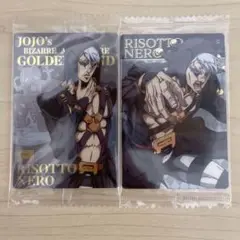 未開封 ジョジョの奇妙な冒険 ウエハースカード 2枚セット JoJo's
