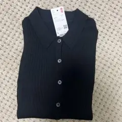 UNIQLO ユニクロ リブポロカーディガン