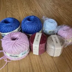 ナッツシーン大小5個ジュート2個