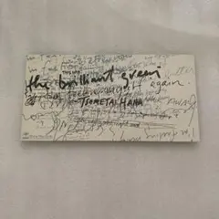 the brilliant green「冷たい花」シングルCD