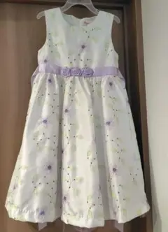 値下げ　子供用フォーマルドレス 花柄