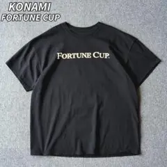 KONAMI FORTUNE CUP Tシャツ カジノ 競馬 ゲーム 古着 XL