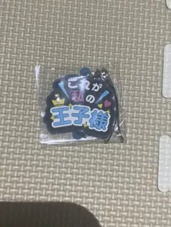 推し活 キーホルダー 青