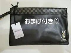 YSL イブサンローランボーテ　ブラック クラッチバッグ　ポーチ　おまけ付き♡