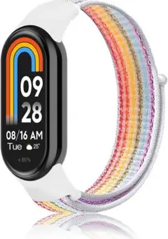 Xiaomi Smart Band 10/9/8 交換ベルト 軽量 ナイロン製