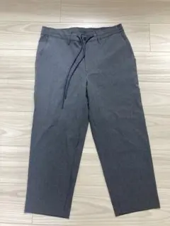IKKA LOUNGE SARAT イージークロップドパンツ グレー