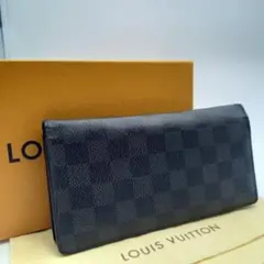 土日限定割引!ルイヴィトン ダミエ グラフィット ポルトフォイユブラザ 長財布
