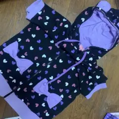 くまみみハート柄フード付きパーカー M 即買い大歓迎