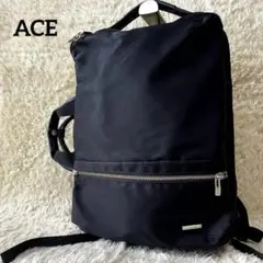 ACE　エース　2WAYバック ビジネスリュック　鞄　ブラック黒　A4可能　PC