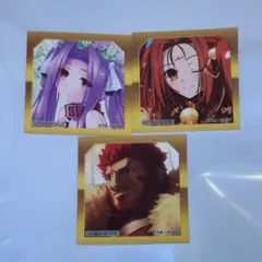 FGO 最終再臨展 入場特典ステッカー イスカンダル 哪吒 メドゥーサ