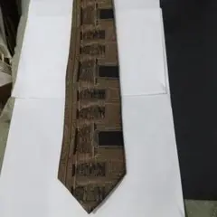 BIZAN エジプト風模様 ネクタイ