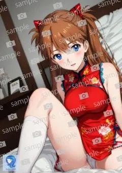【まとめ買い割引対象】0011　アートポスター　A4サイズ　美女