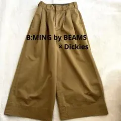 B:MING by BEAMS × Dickies別注 ガウチョパンツ