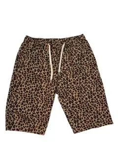 BARCEDOS レオパード柄 ショートパンツ Mサイズ ウエストゴム
