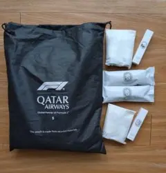 Qatar Airways　日本航空　全日空 旅行用アメニティ　パジャマ Amazon.co.jp: カタール航空 アメニティ ラウンジウェア