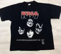 KISS・ALIVE/WORLDWIDE'96'97 Tシャツ・アンビル・XL黒