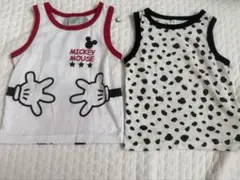 西松屋　タンクトップ 2枚セット