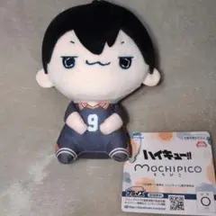 ハイキュー 影山飛雄 もちぴこぬいぐるみ ⑧
