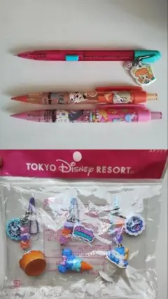 東京ディズニーリゾート ミニーマウス ストラップ 4個セット