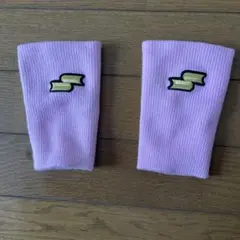 SSK ピンク リストバンド 両手
