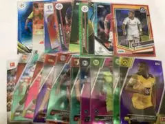 topps等　海外サッカー　シリアル入カードまとめい売り　計19枚