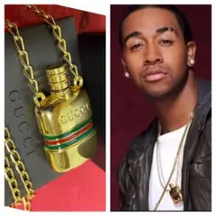 貴重 未使用 GUCCI オールド グッチ シェリーライン 香水 ネックレス