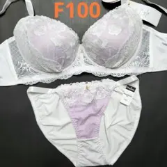 【新品未使用】格安！ブラショーツセット F100 2102 白 脇高 フェミニン