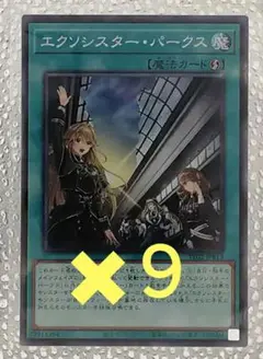 遊戯王カード エクソシスター・パークス ノーマル TT02 　９枚セット