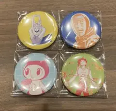 うすた京介 ワールド展 表情缶バッジ 4枚セットコンプリート