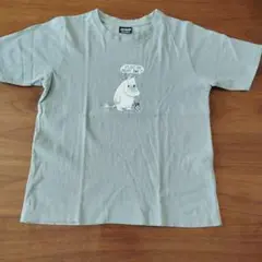MOOMIN キャラクターTシャツ 淡いグリーン