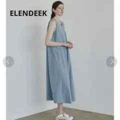 ELENDEEK エレンディーク　バックオープンテントワンピース　ラッシュガード
