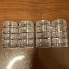 透明プラスチック空き瓶 4個セット