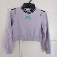 〈USED訳あり！格安♪〉JENNI 150cmオフショルダー長袖カットソー♪