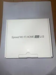 ZTE Speed Wi-Fi HOME 5G L13 ホワイト