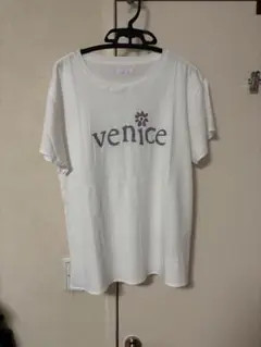 ERL venice Tシャツ WHITE M イーアールエル
