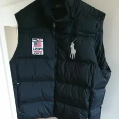 【美品・XXL✨】ポロラルフローレン ダウンベスト ネイビー コードロック 楽天市場】ラルフローレン POLO Ralph Lauren ダウン ベスト