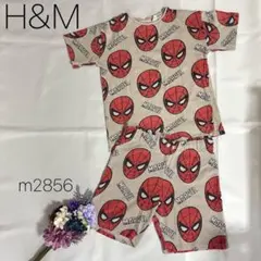 エイチアンドエム スパイダーマンセットアップ キッズ 上下 半袖 半ズボン